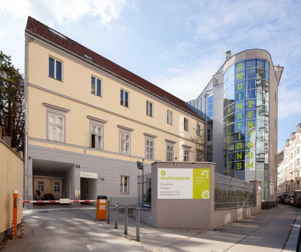 Confraternität Privatklinik Josefstadt Skodagasse Wien