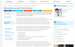 Hautarzt Dr. Okamoto ist Experte bei Netdoktor.at und informiert über die Behandlung von Gürtelrose