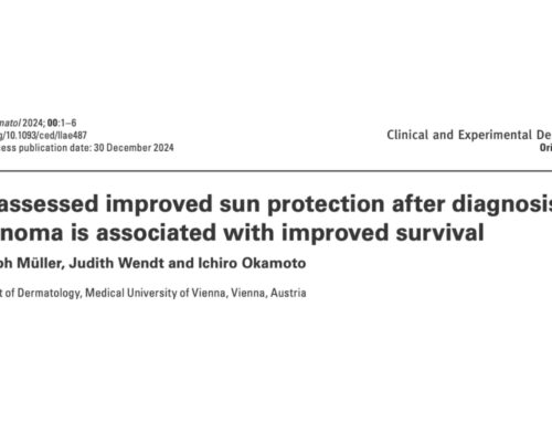 Neues Ergebnis einer Studie zeigt: Sonnenschutz wirkt auch nach der Diagnose